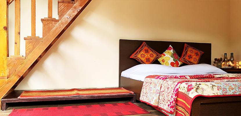 The Calm Cottages Nathuakhan Attic Room 4